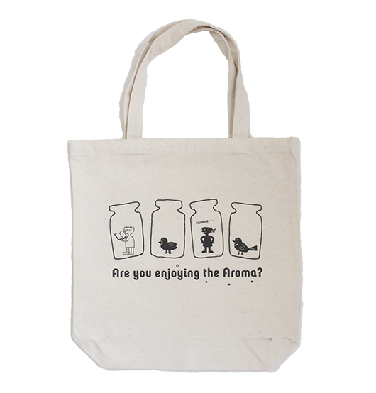 Are youenjoying the Aroma?　トートバッグ　画像 